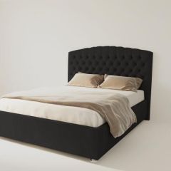Кровать Берлин без основания 1400 (экокожа кольт ч) в Режи - rezh.mebel24.online | фото