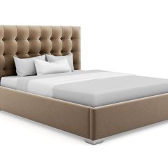 Кровать Брауни интерьерная +основание (90х200) в Режи - rezh.mebel24.online | фото 6