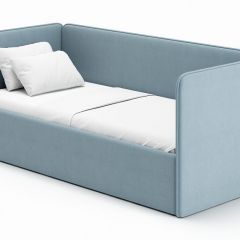 Кровать-диван Leonardo 180*80 (Голубой) + боковина в Режи - rezh.mebel24.online | фото
