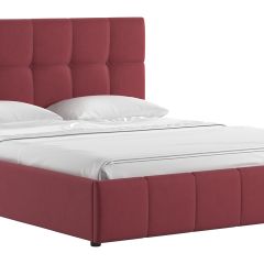 Кровать двойная Хлоя 160 + ортопед + ПМ + дно (арт. Макс 325 (ягодный)) в Режи - rezh.mebel24.online | фото