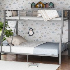 Кровать двухъярусная "Гранада-1 140" Серый в Режи - rezh.mebel24.online | фото