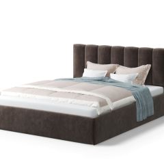 Кровать Элен 1600*2000  NEO 10 (темно-коричневый) в Режи - rezh.mebel24.online | фото