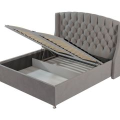 Кровать Франческа + Решетка+ПМ+Дно (1400) в Режи - rezh.mebel24.online | фото 5