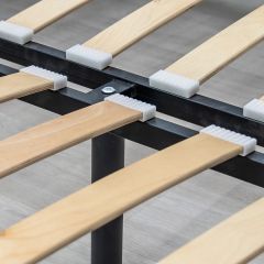 Кровать двойная Оливия 160 + ортопед. основание в Режи - rezh.mebel24.online | фото 14