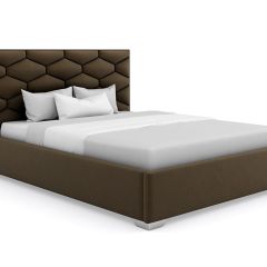Кровать Коралл интерьерная +основание (80х200) в Режи - rezh.mebel24.online | фото 8
