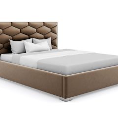 Кровать Коралл интерьерная +основание (80х200) в Режи - rezh.mebel24.online | фото 11