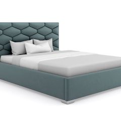 Кровать Коралл интерьерная +основание (80х200) в Режи - rezh.mebel24.online | фото 14