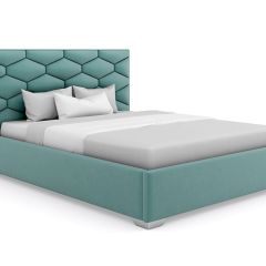 Кровать Коралл интерьерная +основание (90х200) в Режи - rezh.mebel24.online | фото 17