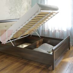 Кровать КР-1034 с мягким изголовьем в Режи - rezh.mebel24.online | фото 6
