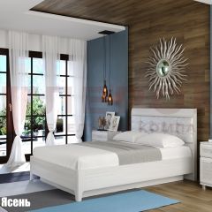 Кровать КР-1071 с мягким изголовьем в Режи - rezh.mebel24.online | фото 4