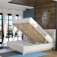 Кровать КР-1073 с мягким изголовьем в Режи - rezh.mebel24.online | фото 5