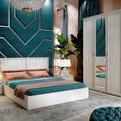 ПРЕСТИЖ-2 Кровать с ортопедом 1,6 м (Сандал светлый) в Режи - rezh.mebel24.online | фото 2
