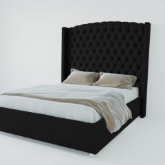 Кровать Берлин ЛЮКС без основания 1200 (экокожа кольт ч) в Режи - rezh.mebel24.online | фото