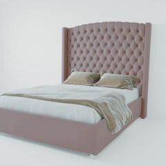 Кровать Берлин ЛЮКС без основания 1200 (велюр темно-серый) в Режи - rezh.mebel24.online | фото