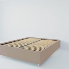 Кровать Подиум с ортопедическим основанием 900 (велюр серый) в Режи - rezh.mebel24.online | фото 2