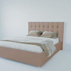 Кровать Венеция без основания 800 (велюр серый) в Режи - rezh.mebel24.online | фото