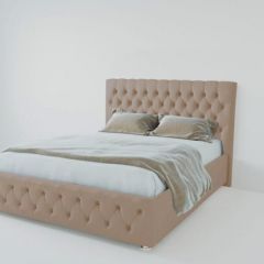 Кровать Версаль 800 без основания (велюр серый) в Режи - rezh.mebel24.online | фото