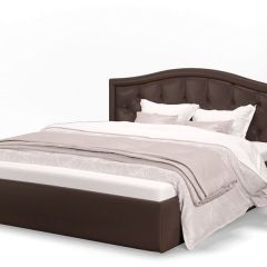 Кровать Стелла 1200 + Основание (Лесмо brown) коричневый в Режи - rezh.mebel24.online | фото