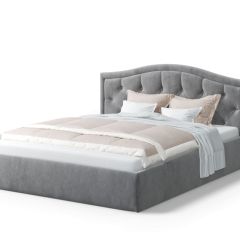 Кровать Стелла 1600*2000 NEO 25 (серый) в Режи - rezh.mebel24.online | фото
