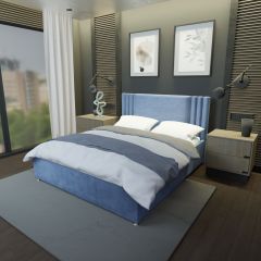 Кровать Стелла Решетка+ПМ+Дно (1600) в Режи - rezh.mebel24.online | фото