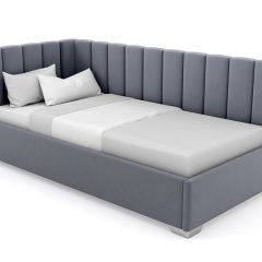 Кровать угловая Хлоя интерьерная +основание (120х200) в Режи - rezh.mebel24.online | фото 9