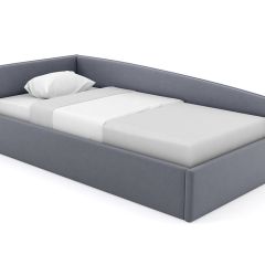 Кровать угловая Лэсли интерьерная +настил ДСП (80х200) в Режи - rezh.mebel24.online | фото 9