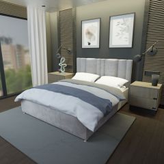 Кровать Верона Решетка+ПМ (1200) *БЕЗ ДНА в Режи - rezh.mebel24.online | фото
