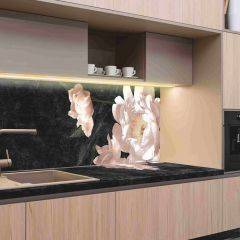Кухонный фартук со столешницей (А-05) в едином стиле (3050 мм) в Режи - rezh.mebel24.online | фото