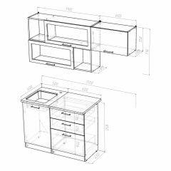 Кухонный гарнитур Инна экстра 1700 в Режи - rezh.mebel24.online | фото 4