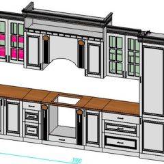 Кухонный гарнитур Верона 3.9 (крем) композиция №2 в Режи - rezh.mebel24.online | фото 6