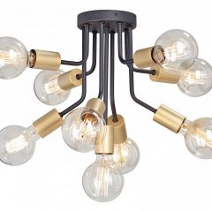 Люстра на штанге Vitaluce 4957 V4957-1/9PL в Режи - rezh.mebel24.online | фото