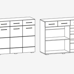 Модульная гостиная Фиеста (Венге/Белый глянец) в Режи - rezh.mebel24.online | фото 3