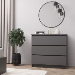 МОРИ МК 800.1 Комод (графит) в Режи - rezh.mebel24.online | фото