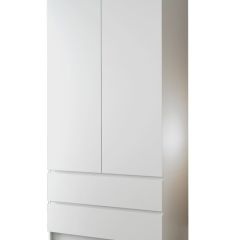 МОРИ МШ 900.1 Шкаф с 2мя дв и 2мя ящ. (белый) в Режи - rezh.mebel24.online | фото