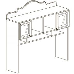 Надставка стола № 556 "Алиса" в Режи - rezh.mebel24.online | фото 2