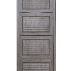 Обувница Комфорт Ф 001 Фасад 3D Жалюзи (4 секции) в Режи - rezh.mebel24.online | фото 2