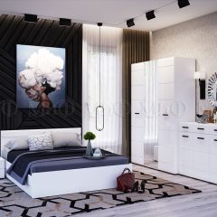 НЭНСИ NEW Пенал 500 (Белый глянец холодный/Белый) в Режи - rezh.mebel24.online | фото 3