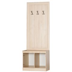 Шкаф для одежды открытый №620 Инна Денвер светлый в Режи - rezh.mebel24.online | фото 2