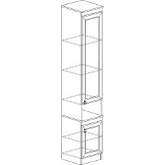 Шкаф №617 Инна Денвер светлый в Режи - rezh.mebel24.online | фото 2