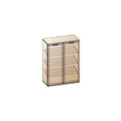 Прихожая Карина композиция 4 (Ясень Асахи) в Режи - rezh.mebel24.online | фото 3