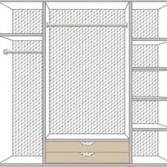 Шкаф 4-х дверный с зеркалами (03.144) Ольга (беж/золото) в Режи - rezh.mebel24.online | фото 2