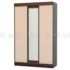 БАСЯ Шкаф (Дуб беленый/Венге) в Режи - rezh.mebel24.online | фото