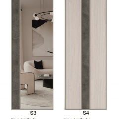 Шкаф-купе 1950 серии SILVER S7+S1+S7Z B22+PL1 (по 2 ящика лев/прав+1штанга) профиль «Серебро» в Режи - rezh.mebel24.online | фото 12
