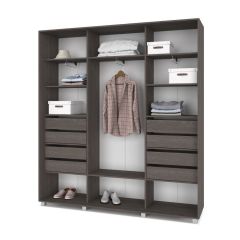 МАРТИН Шкаф-купе Анкор темный (2200*450) М421 в Режи - rezh.mebel24.online | фото 4