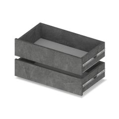 МАРТИН Шкаф-купе с зеркалом Камень темный (2200*450) М422 в Режи - rezh.mebel24.online | фото 3