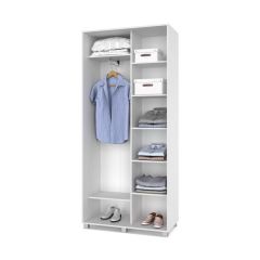 РОЛАНД Шкаф-купе Анкор Светлый (450*1000) Р401 в Режи - rezh.mebel24.online | фото 4