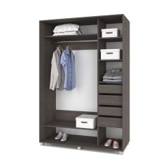 РОЛАНД Шкаф-купе Анкор темный (600*1500) Р651 в Режи - rezh.mebel24.online | фото 4