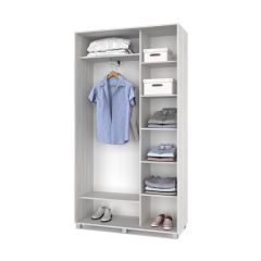РОЛАНД Шкаф-купе с зеркалами Шимо светлый (450*1200) P423 в Режи - rezh.mebel24.online | фото 3