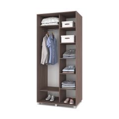РОЛАНД Шкаф-купе с зеркалами Шимо темный (600*1000) Р603 в Режи - rezh.mebel24.online | фото 2