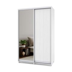 РОЛАНД Шкаф-купе с зеркалом Анкор светлый (450*1400) Р442 в Режи - rezh.mebel24.online | фото 2